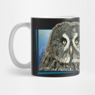 Gray owl Mug